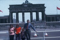 On sabbatical, Berlin, Spring 1972