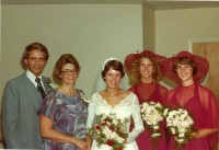 August 1980, Karen’s wedding
