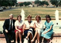 May 1987 Kathryn’s graduation from Texas Tech