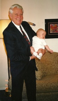 March 2003, Trevor’s baptism