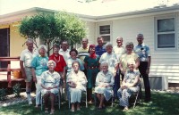 4th of July family reunion 1988, with cousins and aunts